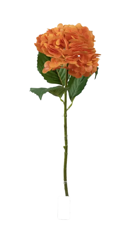 Artificial Hydrangea Flower — Sunset Orange | Vyne Boutique