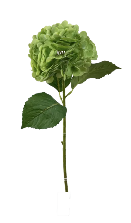 Artificial Hydrangea Flower — Lime Chartreuse | Vyne