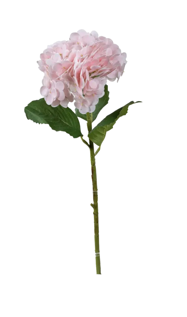 Artificial Hydrangea Flower — Blush Cloud Pink | Vyne