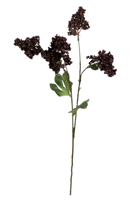 Artificial Viburnum Flower — Deep Plum Purple | Vyne Boutique