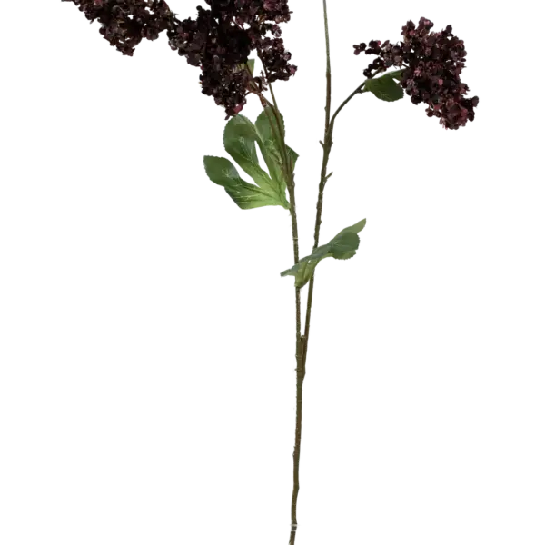 Artificial Viburnum Flower — Deep Plum Purple | Vyne Boutique