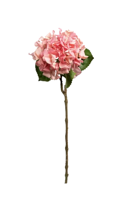 Artificial Hydrangea Flower — Flamingo Bloom Pink | Vyne