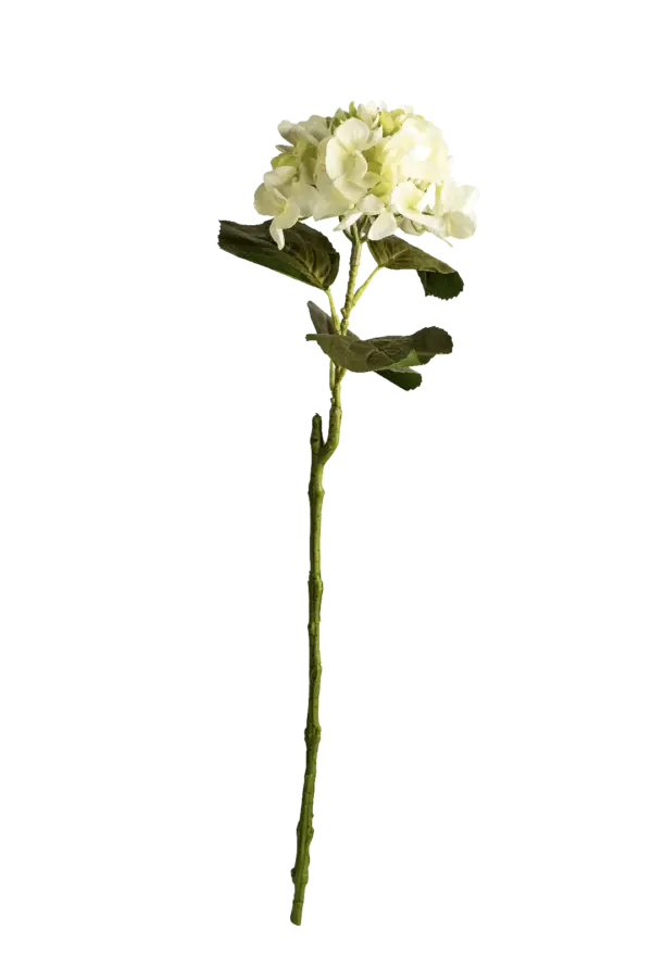 Artificial Hydrangea Flower — Pure White | Vyne Boutique