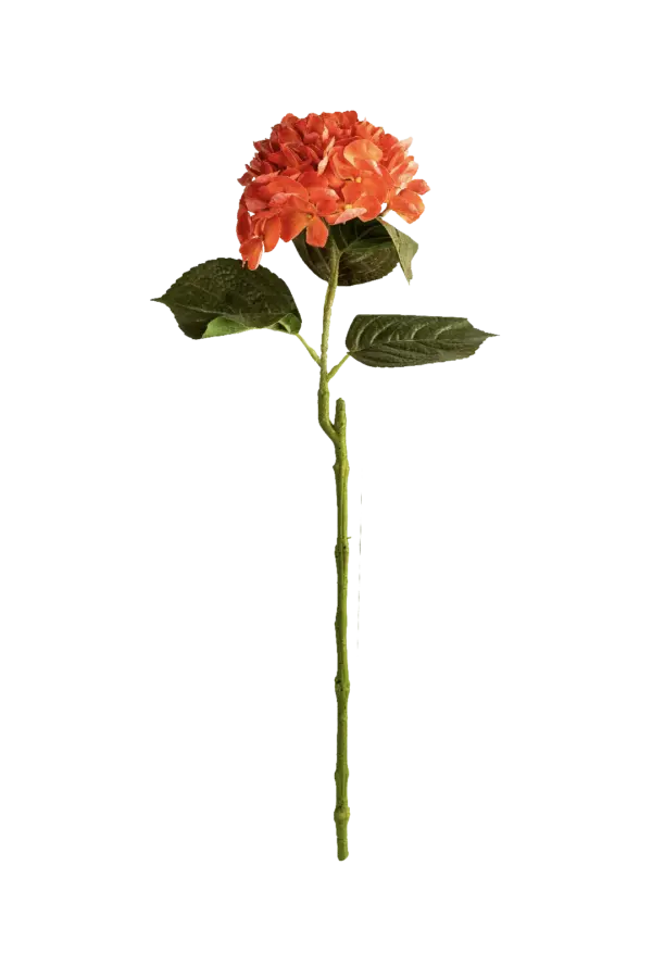 Artificial Hydrangea Flower — Coral Bloom | Vyne Boutique