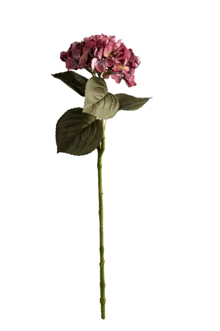 Artificial Hydrangea Flower — Rosewood Pink | Vyne Boutique