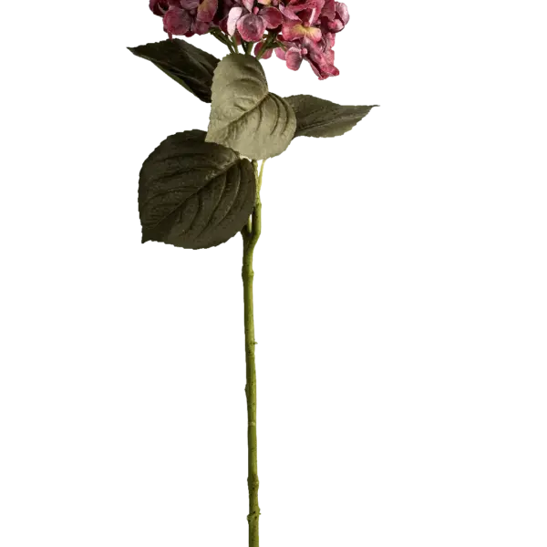Artificial Hydrangea Flower — Rosewood Pink | Vyne Boutique