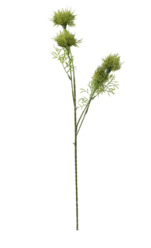 Artificial Echinops Stem — Pale Pistachio | Vyne Boutique