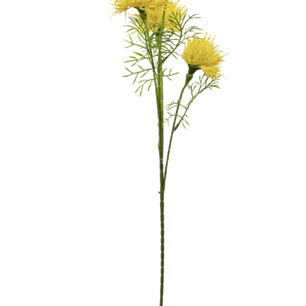 Artificial Echinops Stem — Golden Yellow | Vyne Boutique