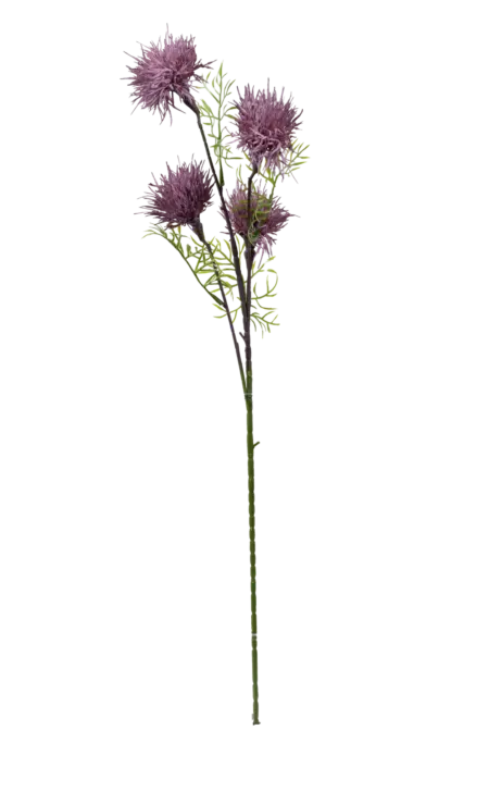 Artificial Echinops Stem — Dusty Mauve | Vyne Boutique