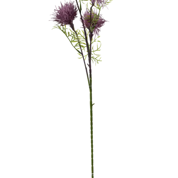 Artificial Echinops Stem — Dusty Mauve | Vyne Boutique