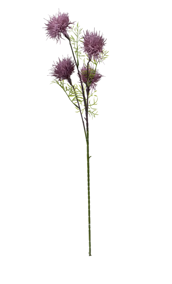 Artificial Echinops Stem — Dusty Mauve | Vyne Boutique