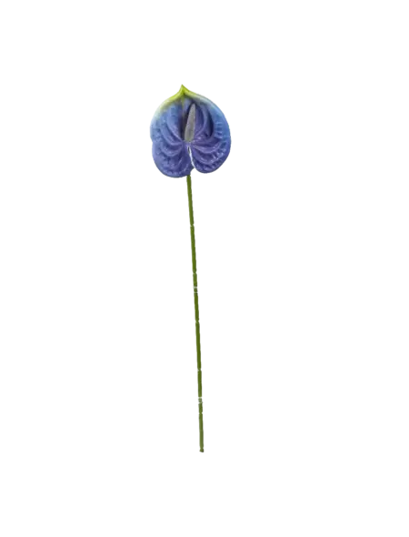 Artificial Purple Anthurium — Amethyst Canopy | Vyne