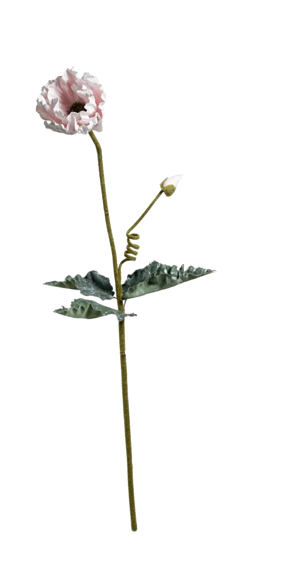 Artificial Iceland Poppy — Blush Veil Pink | Vyne Boutique