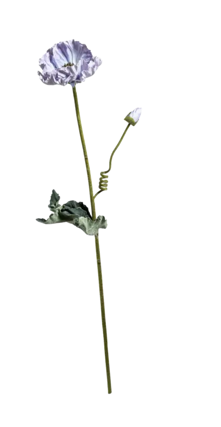 Artificial Iceland Poppy — Lavender Mist Purple | Vyne