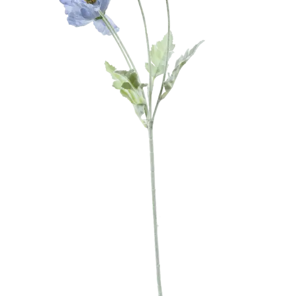 Artificial Poppy Flower — Wisteria Blue | Vyne Boutique