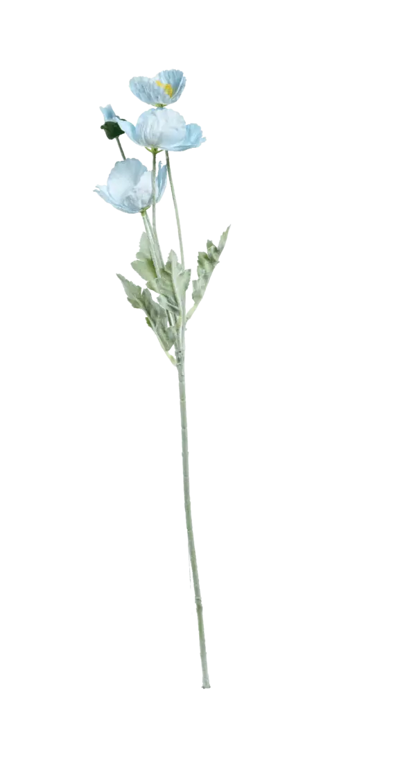 Artificial Poppy Flower — Cream Bloom | Vyne Boutique