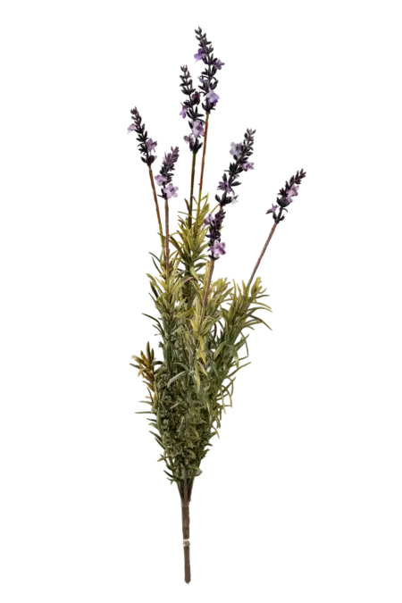 Artificial Lavender Stem — Dusky Lavender Purple | Vyne
