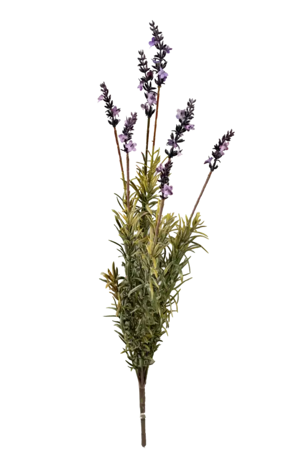 Artificial Lavender Stem — Dusky Lavender Purple | Vyne