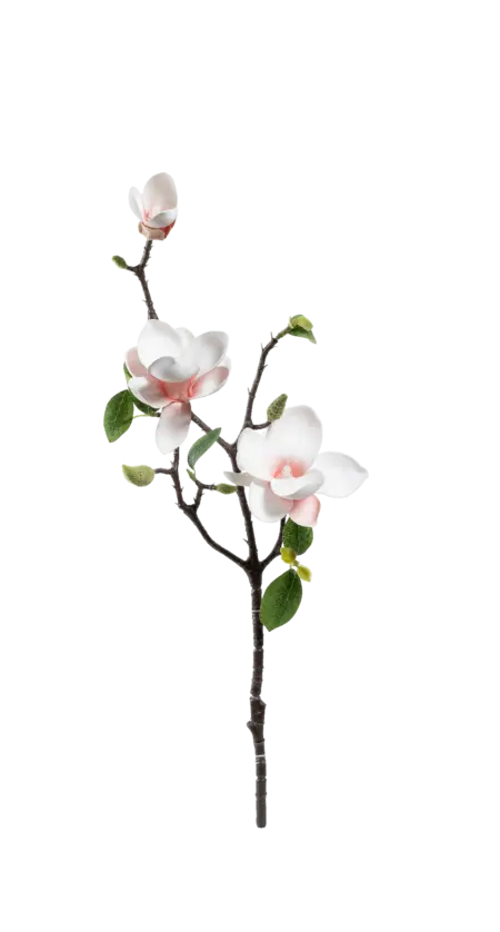 Artificial Magnolia Flower — Soft Petal Pink | Vyne Boutique