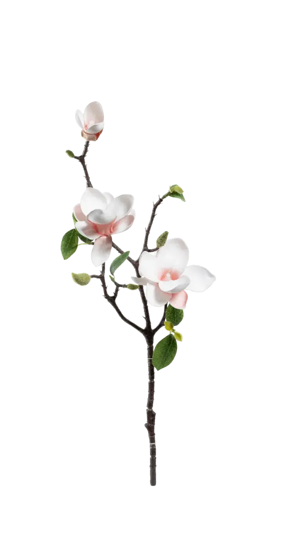 Artificial Magnolia Flower — Soft Petal Pink | Vyne Boutique
