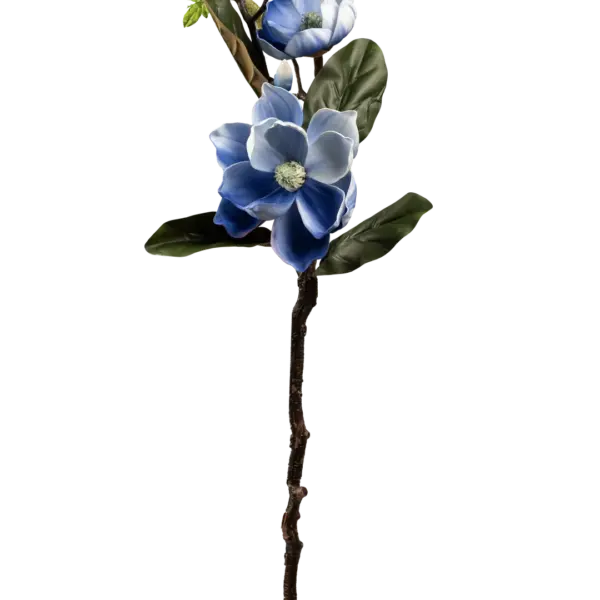 Artificial Magnolia Flower — Powder Blue | Vyne Boutique