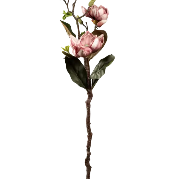 Artificial Magnolia Flower — Dusty Mauve Purple | Vyne