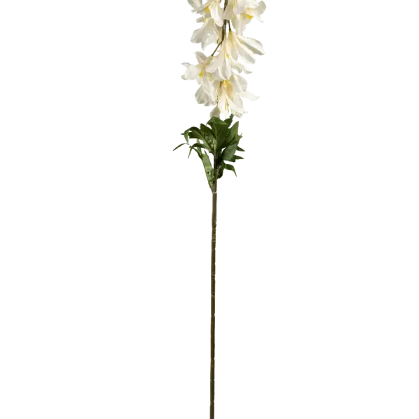 Artificial Delphinium Flower — Soft White | Vyne Boutique