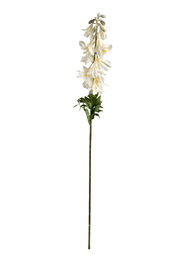 Artificial Delphinium Flower — Soft White | Vyne Boutique