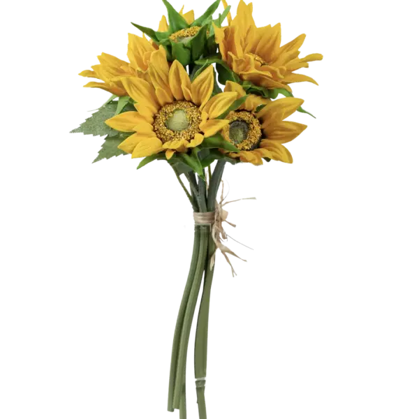 Artificial Sunflower Stem — Golden Yellow | Vyne Boutique