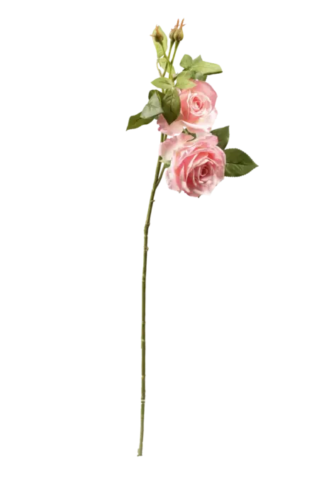 Artificial Rose Spray — Soft Blush Pink | Vyne Boutique
