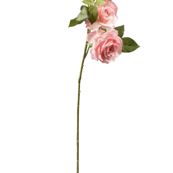 Artificial Rose Spray — Soft Blush Pink | Vyne Boutique