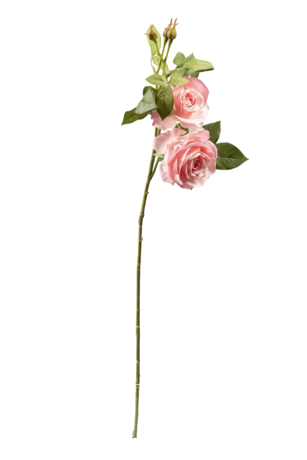 Artificial Rose Spray — Soft Blush Pink | Vyne Boutique