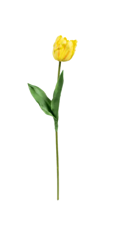 Artificial Yellow Tulip — Lemon Blush | Vyne Boutique