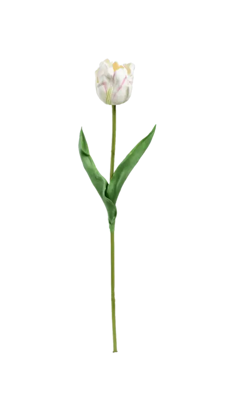 Artificial Cream Tulip — Blush Ivory | Vyne Boutique
