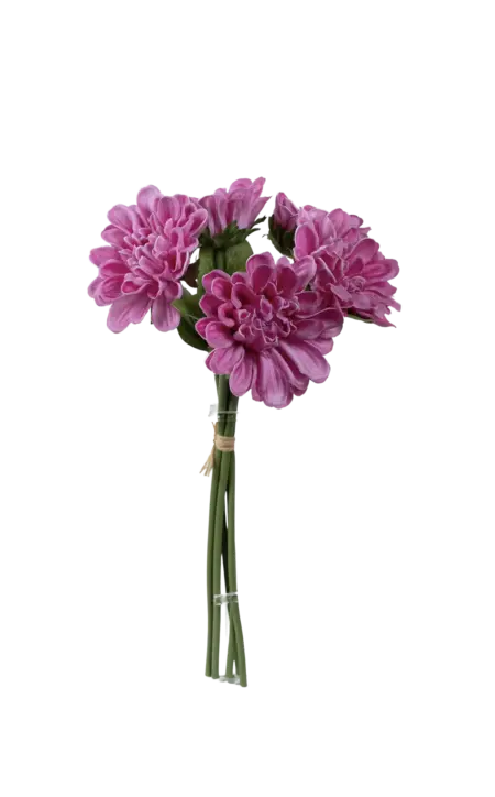 Artificial Dahlia Flower — Soft Peony Pink Bundle | Vyne