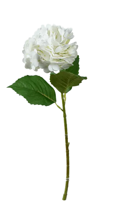 Artificial Hydrangea Flower — Snow Veil White | Vyne Boutique