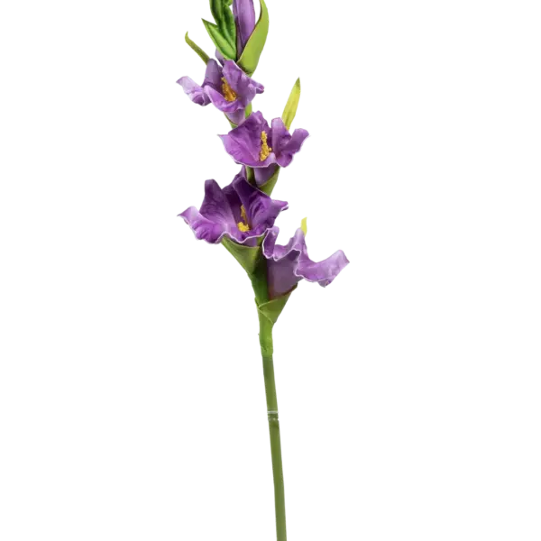 Artificial Gladiolus Flower — Lavender Orchid | Vyne