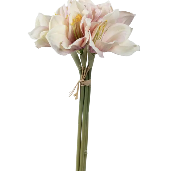 Artificial Amaryllis Flower — Blush Porcelain | Vyne Boutique