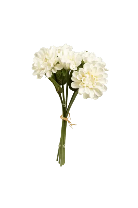 Artificial Dahlia Bundle — Ivory Cloud Cream | Vyne Boutique