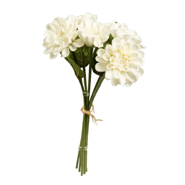 Artificial Dahlia Bundle — Ivory Cloud Cream | Vyne Boutique