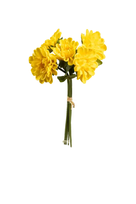 Artificial Dahlia Bundle — Primrose Glow Yellow | Vyne Boutique