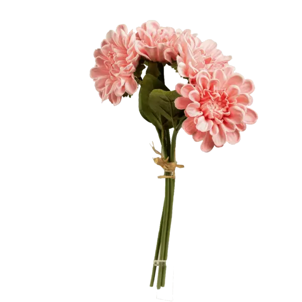 Artificial Dahlia Bundle — Blush Petal Pink | Vyne Boutique