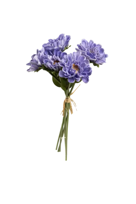 Artificial Dahlia Bundle — Violet Bloom Purple | Vyne Boutique