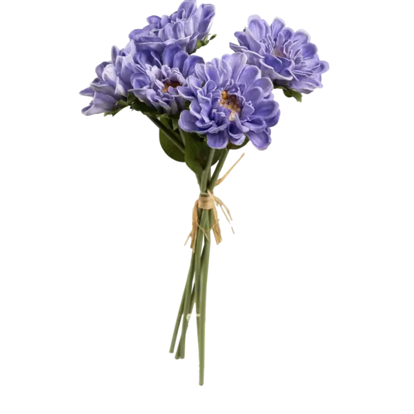 Artificial Dahlia Bundle — Violet Bloom Purple | Vyne Boutique