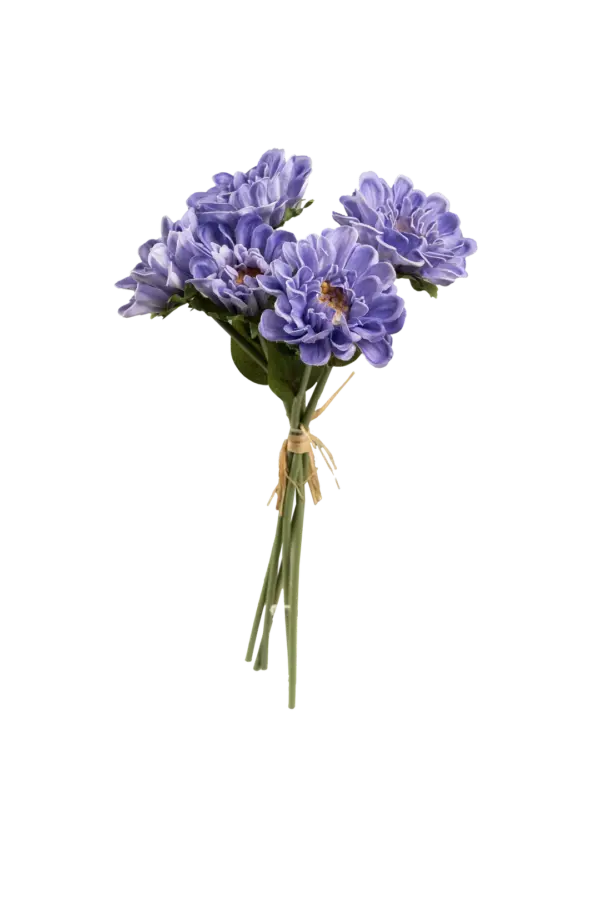 Artificial Dahlia Bundle — Violet Bloom Purple | Vyne Boutique