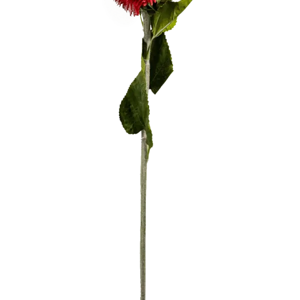 Artificial Gerbera Daisy — Crimson Velvet Red | Vyne Boutique