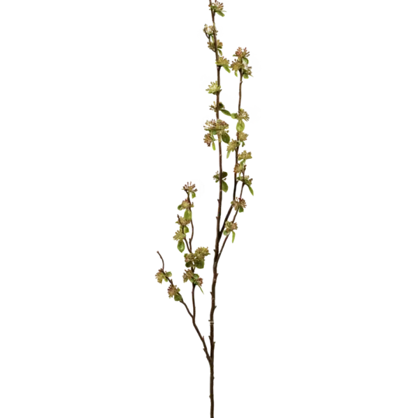 Artificial Sedum Bud Branch — Autumn Ember Orange | Vyne