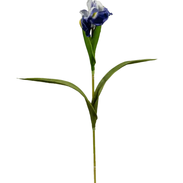 Artificial Iris Flower — Ivory Whisper | Vyne Boutique