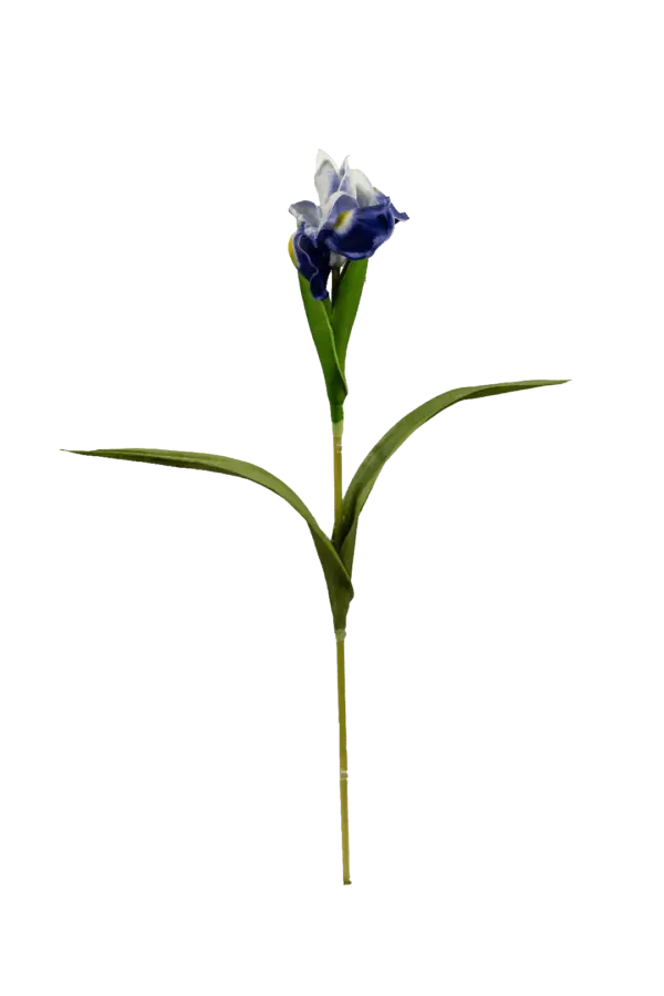 Artificial Iris Flower — Ivory Whisper | Vyne Boutique