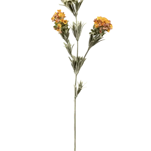 Artificial Statice Flower — Amber Harvest Orange | Vyne